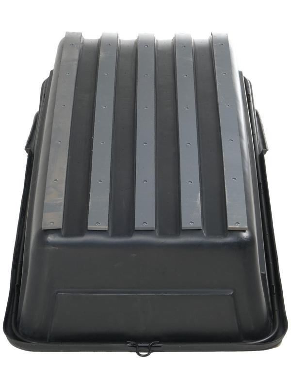 Сани волокуши CenterPlast 1550 с отбойником с накладками, 169 x 72 x 47 см