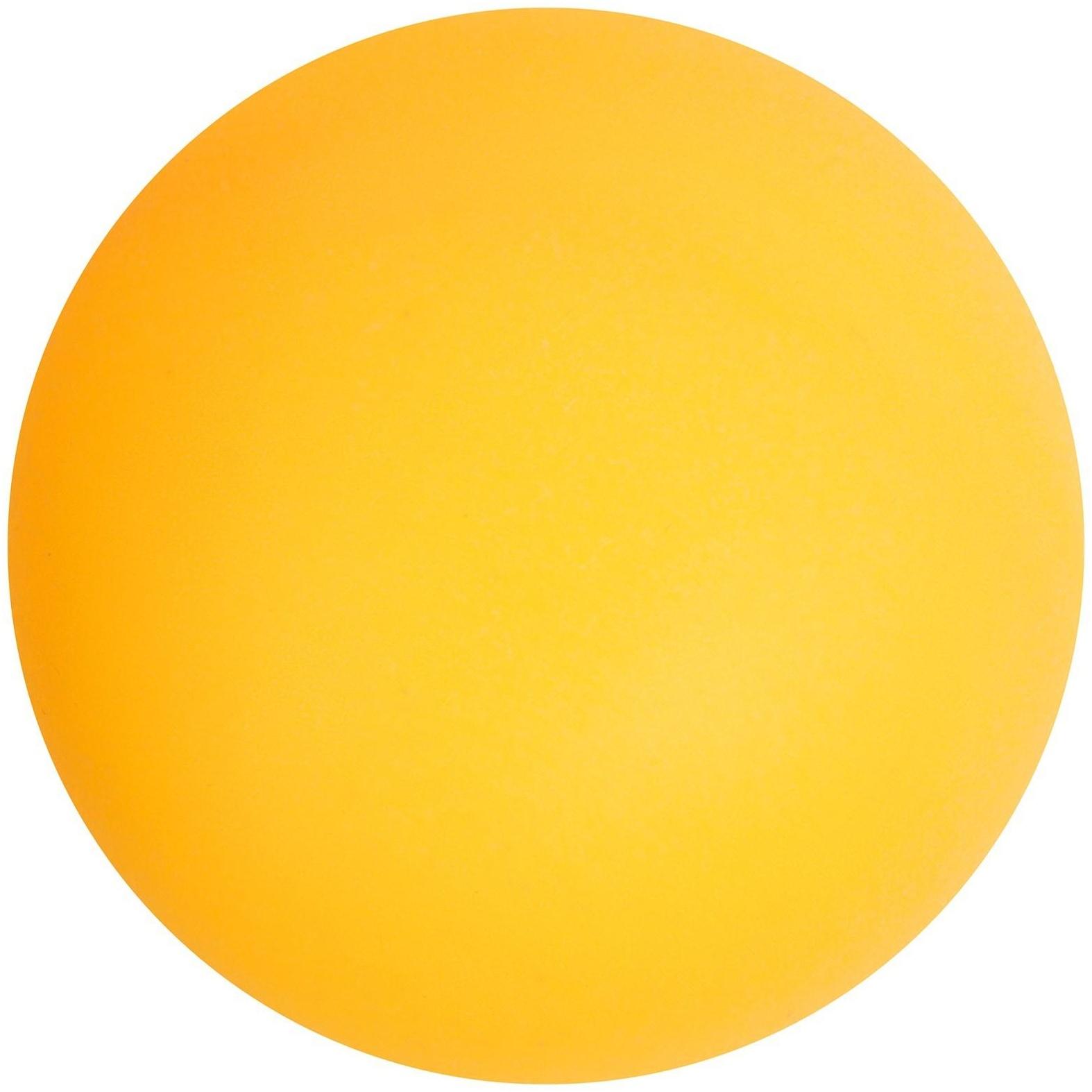 Мяч для настольного тенниса BOSHIKA, 3 звезды, набор 6 шт., цвет оранжевый