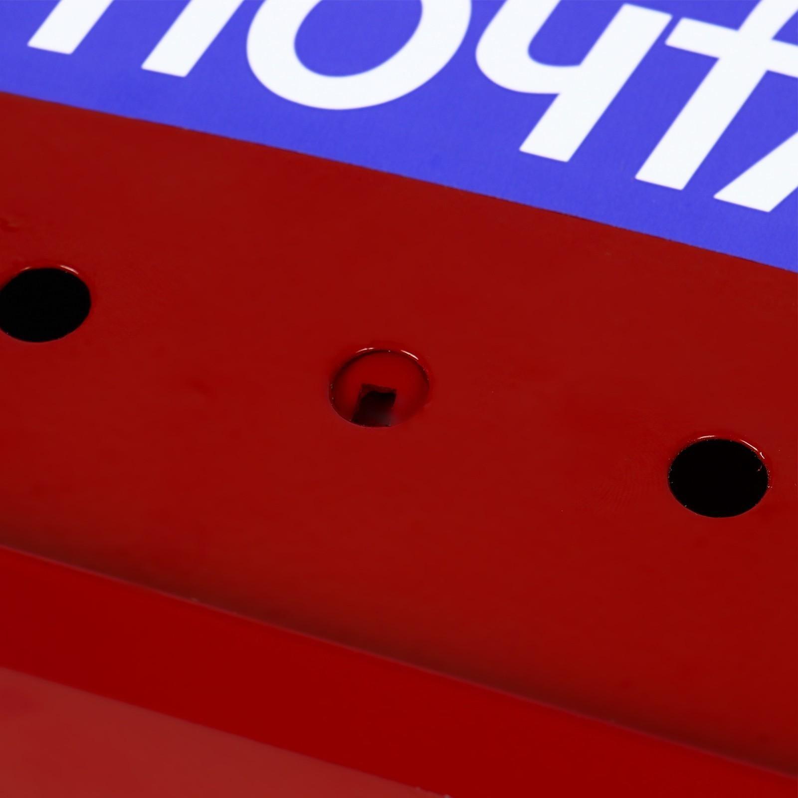 Ящик почтовый с щеколдой, горизонтальный «Письмо», красный