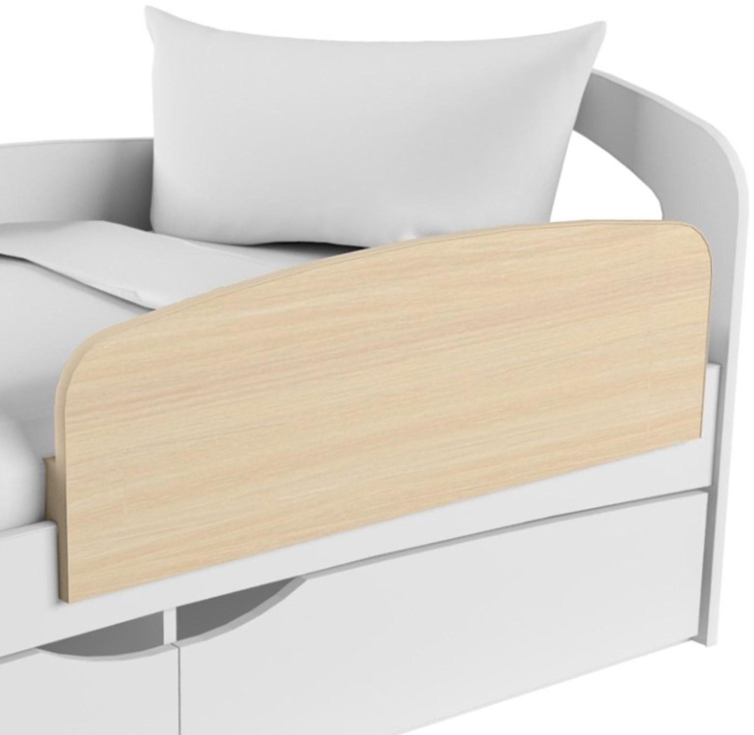 Бортик для кровати съемный Твист-1, 900х50х300, Дуб молочный