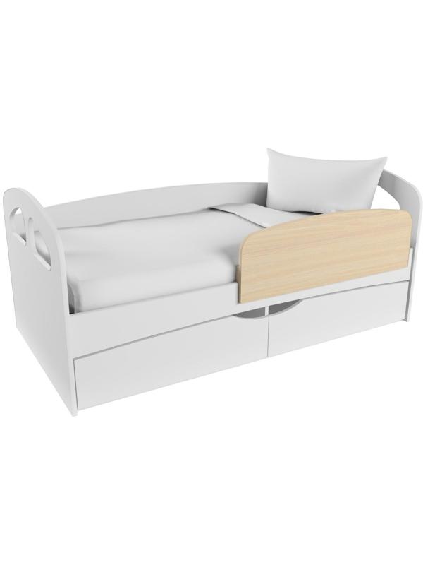 Бортик для кровати съемный Твист-1, 900х50х300, Дуб молочный