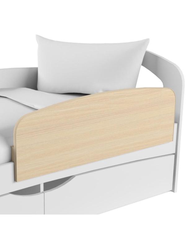 Бортик для кровати съемный Твист-1, 900х50х300, Дуб молочный