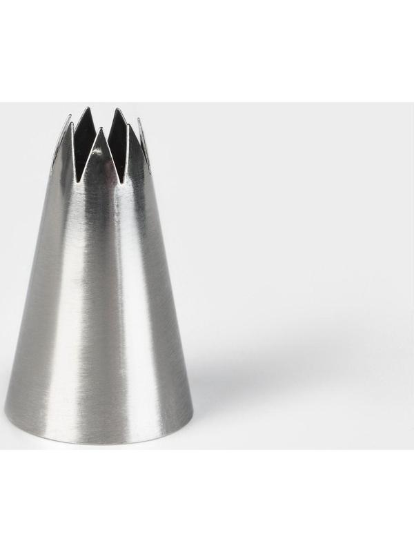 Насадка кондитерская «Открытая звезда», d=3 см, выход 1 см, нержавеющая сталь