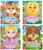 Книги с глазками картонные набор «Сказки и стихи», 4 шт. по 10 стр.