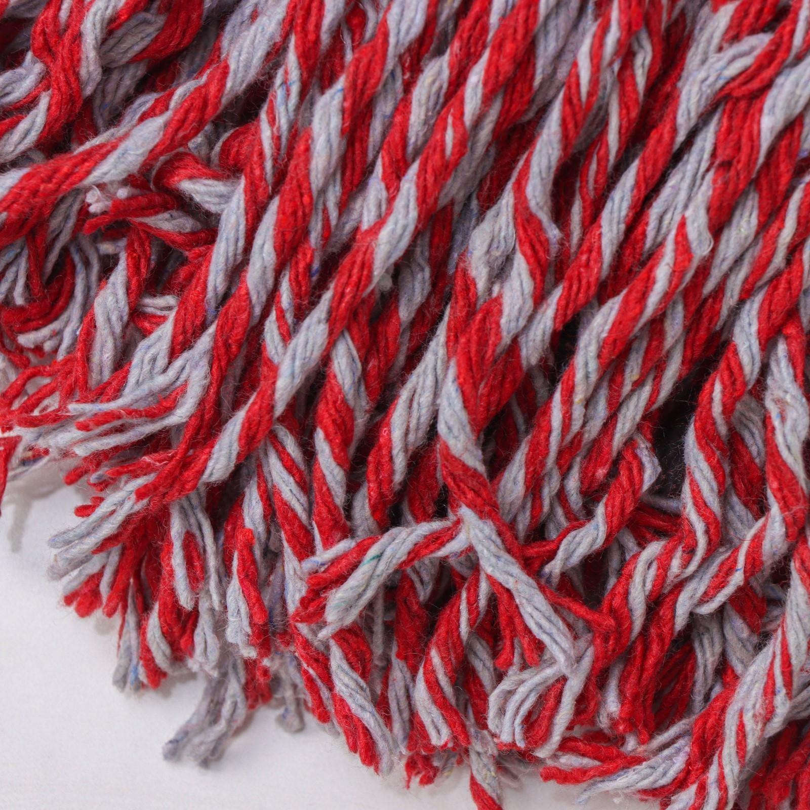 Насадка для швабры верёвочная Доляна, х/б, 300 гр, цвет МИКС