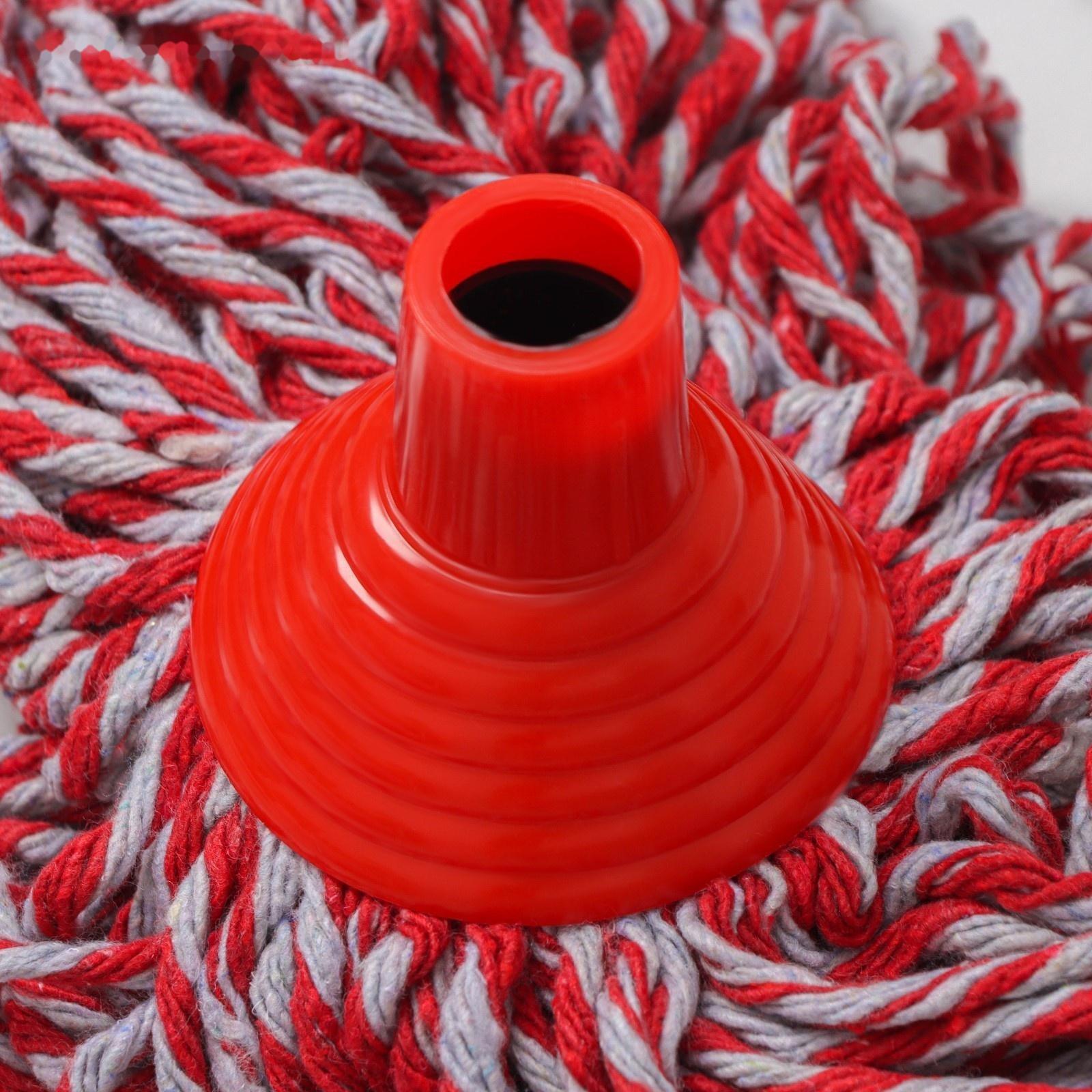 Насадка для швабры верёвочная Доляна, х/б, 300 гр, цвет МИКС