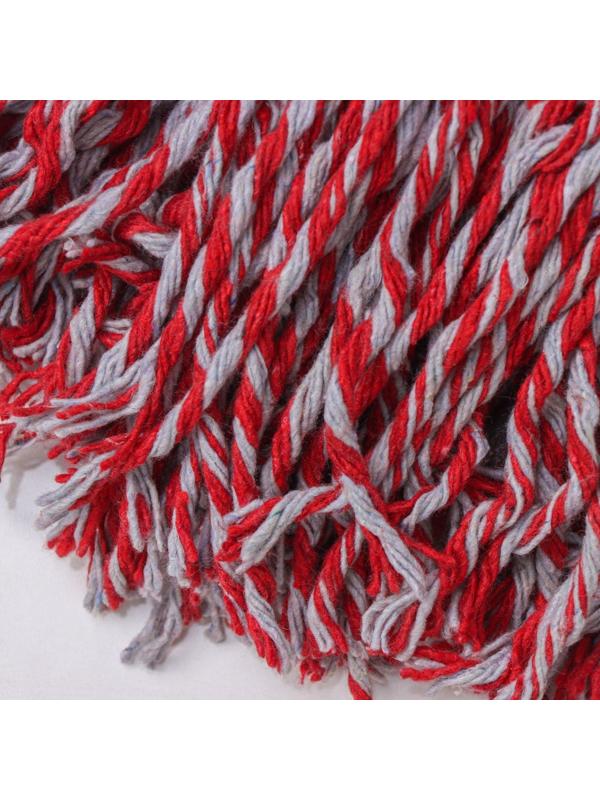 Насадка для швабры верёвочная Доляна, х/б, 300 гр, цвет МИКС