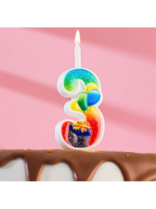 Свеча для торта цифра 