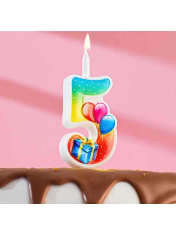 Свеча для торта цифра 