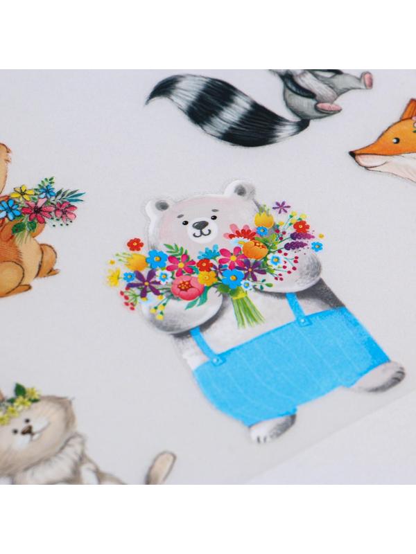 Термопереводки для кукол «Зверята», 14.5 × 23.5 см