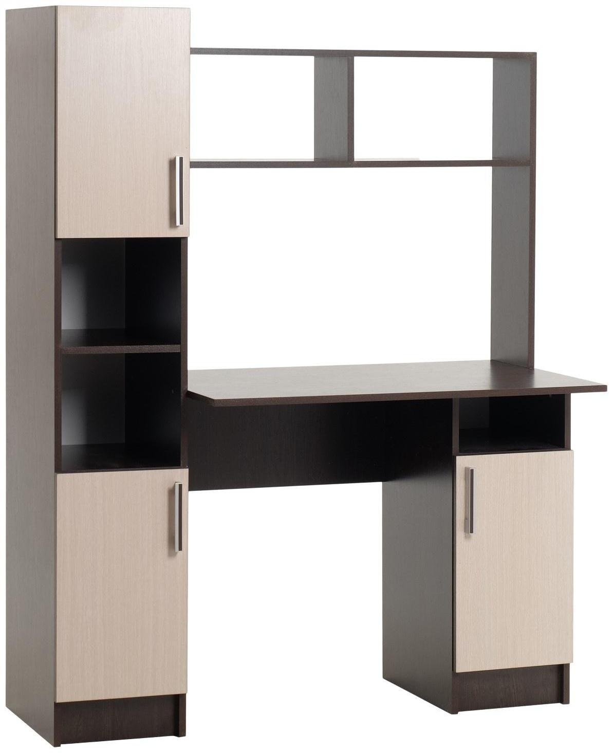 Стол компьютерный №6, Венге/Белфорт