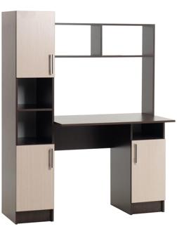 Стол компьютерный №6, Венге/Белфорт