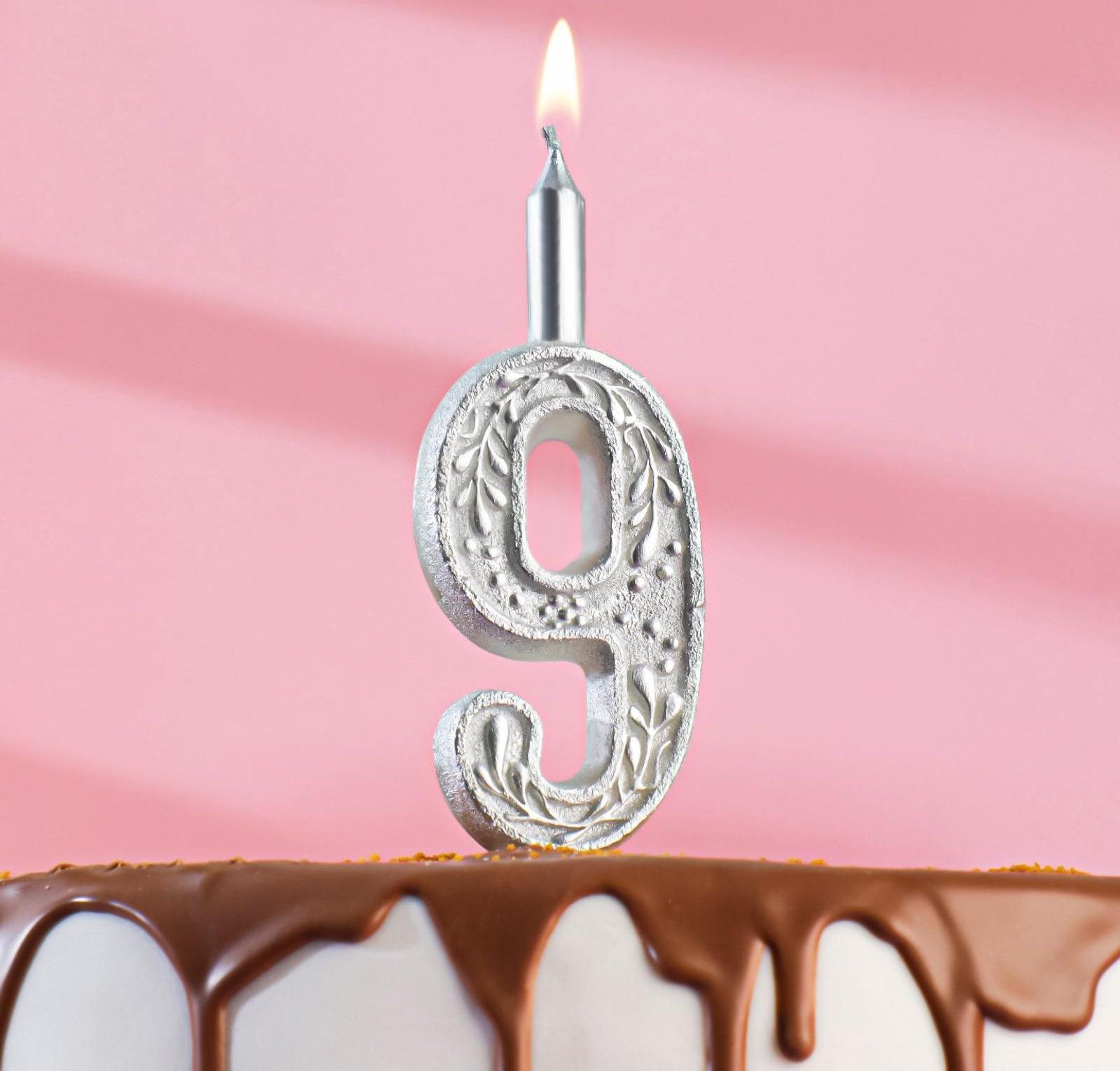 Свеча для торта цифра 