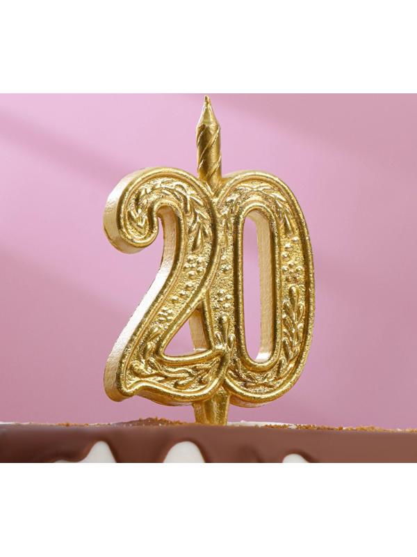 Свеча для торта цифра 