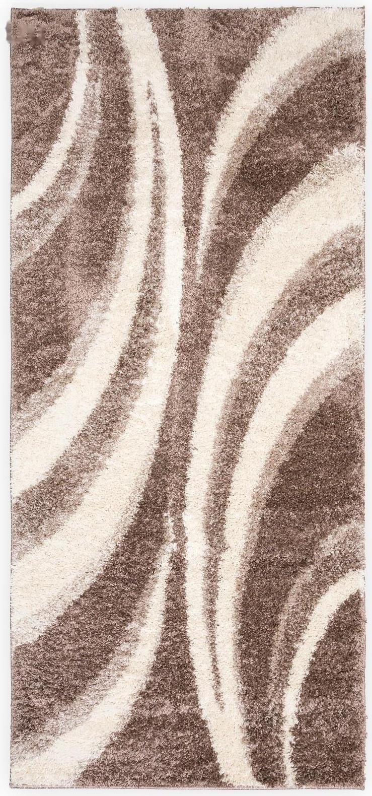 Ковер Шегги прямоугольный 100х200 см, 100% полипропилен, джут