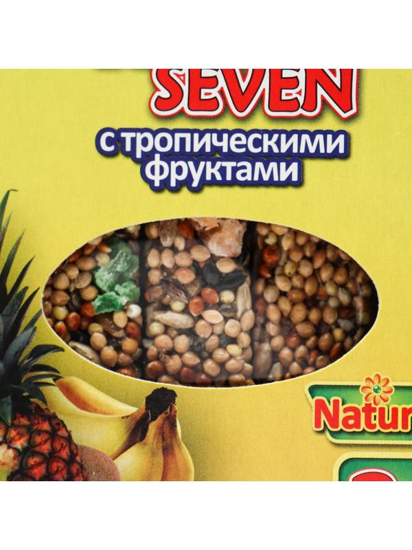 Палочки Seven Seeds для попугаев, тропические фрукты, 3 шт, 90 г