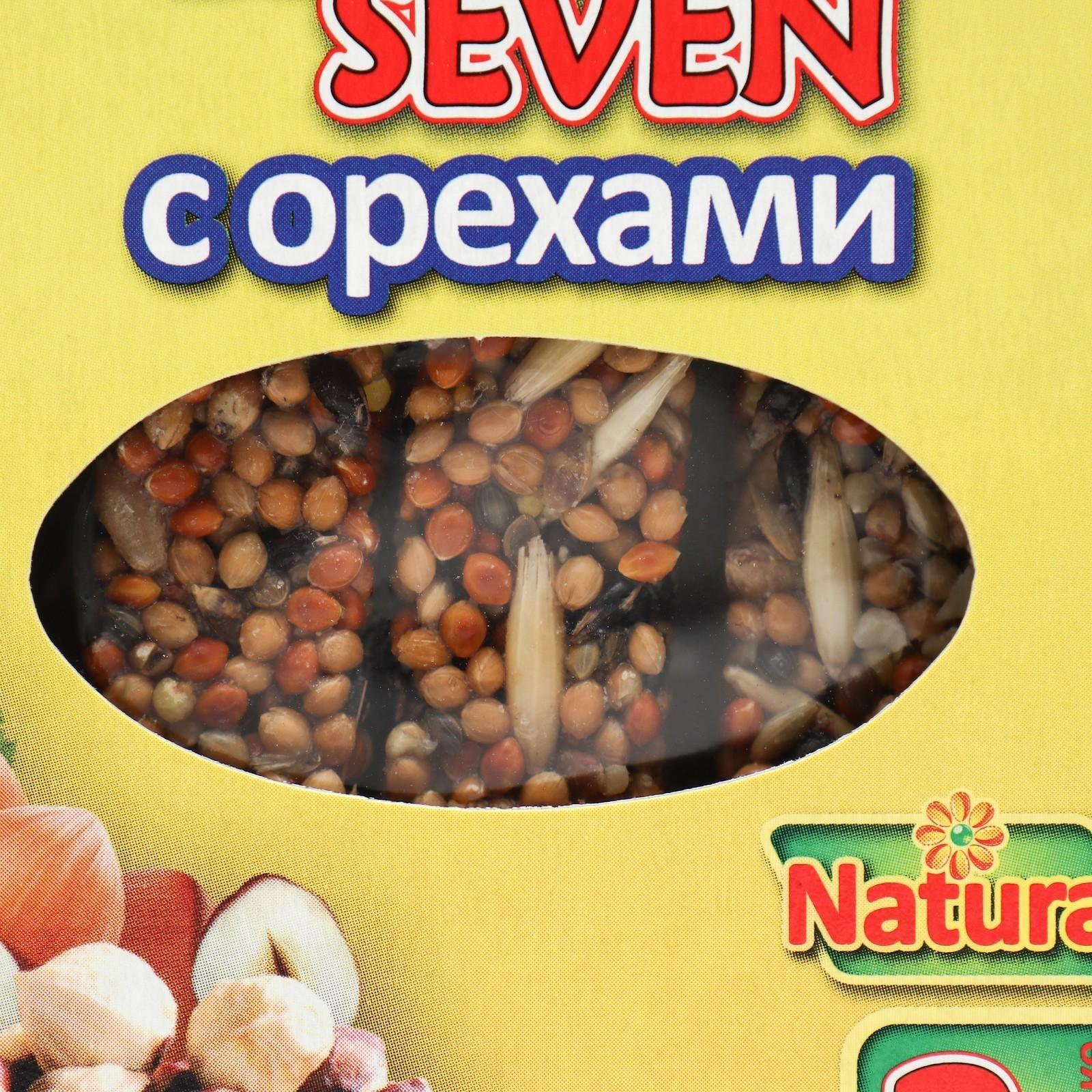 Палочки Seven Seeds для попугаев, орехи, 3 шт, 90 г