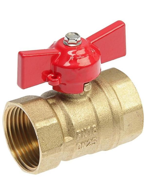 Кран шаровой ZEIN, внутренняя/внутренняя резьба 1