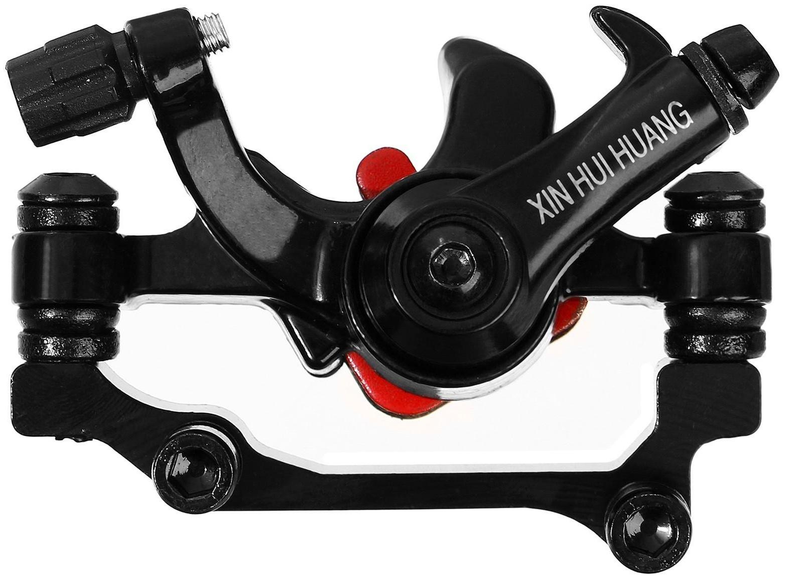 Калипер дискового тормоза задний F-180 мм/R-160 мм