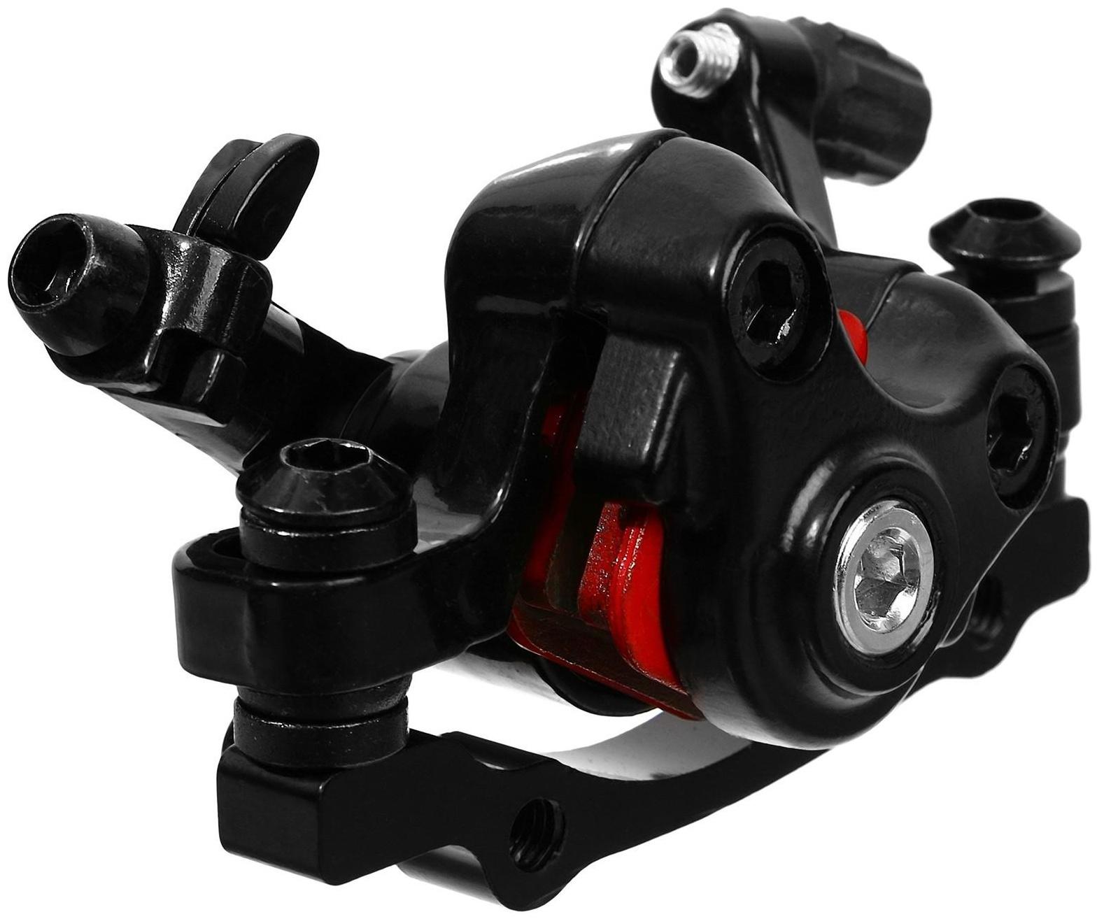 Калипер дискового тормоза передний F-180 мм/R-160 мм