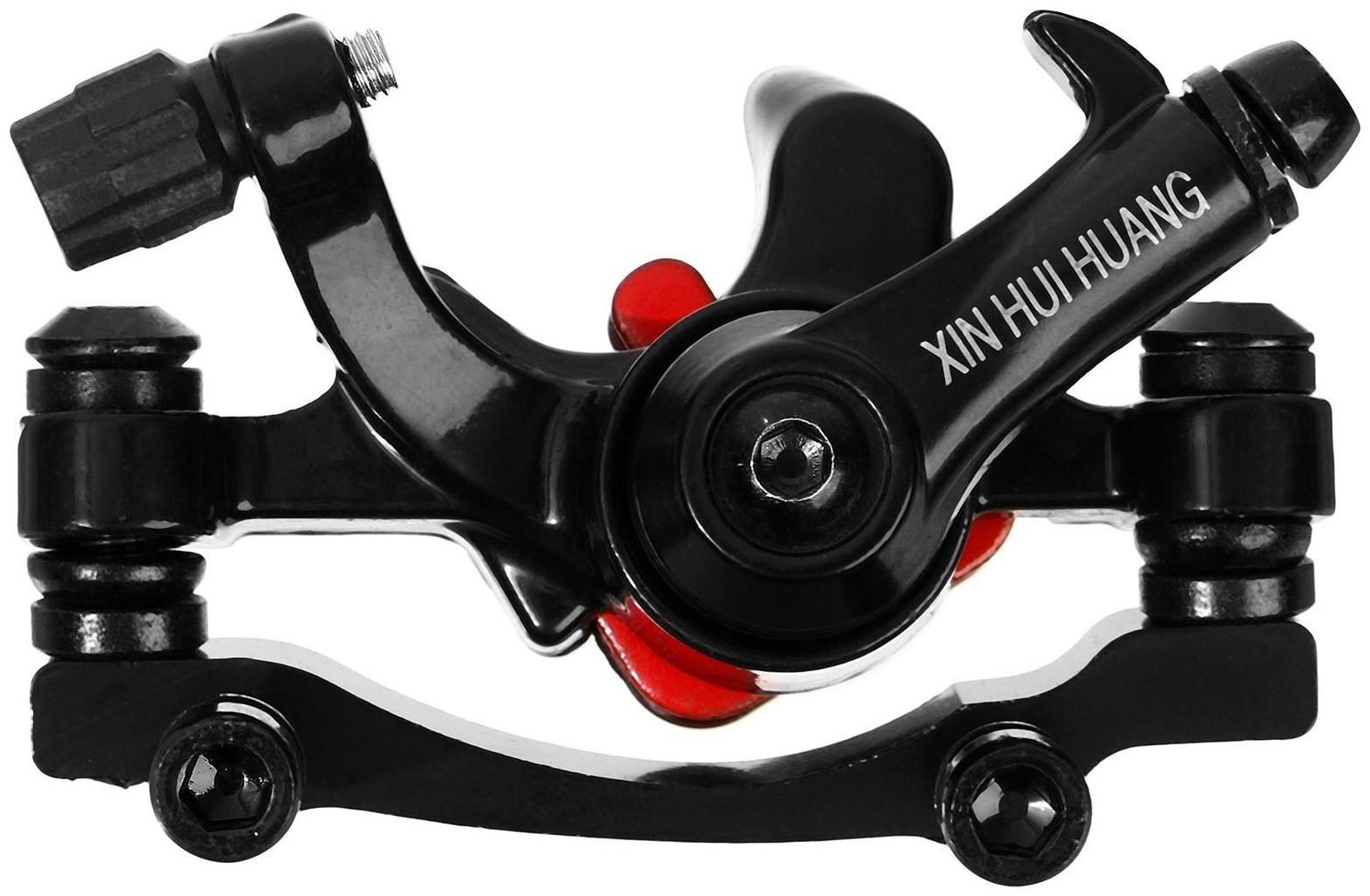 Калипер дискового тормоза передний F-180 мм/R-160 мм