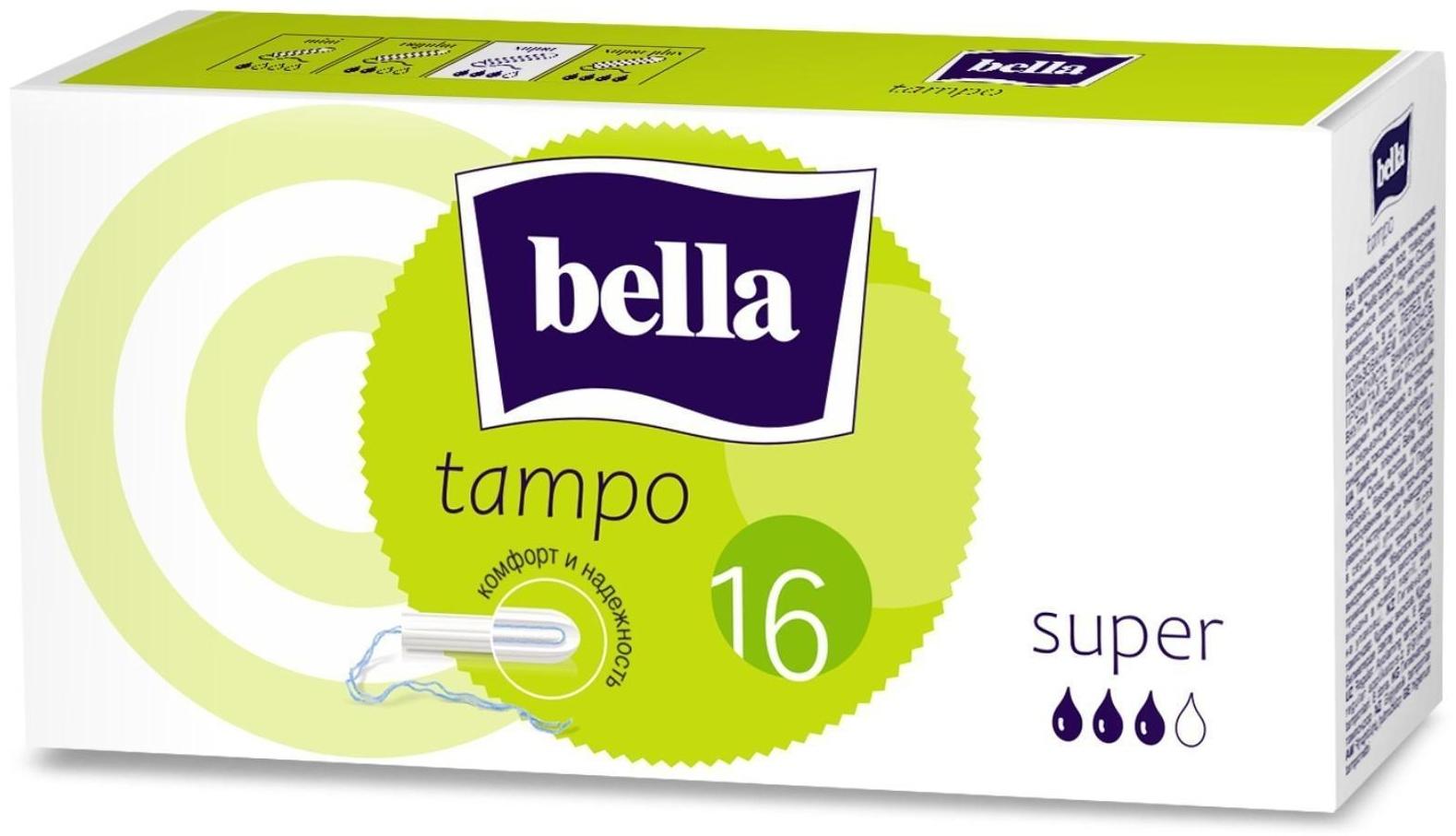 Тампоны Bella Premium Comfort Super Easy Twist, 16 шт.