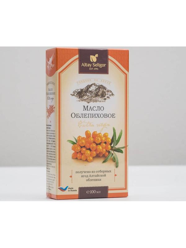 Масло облепиховое Altay Seligor (50 мг/% каротиноидов), 100 мл.