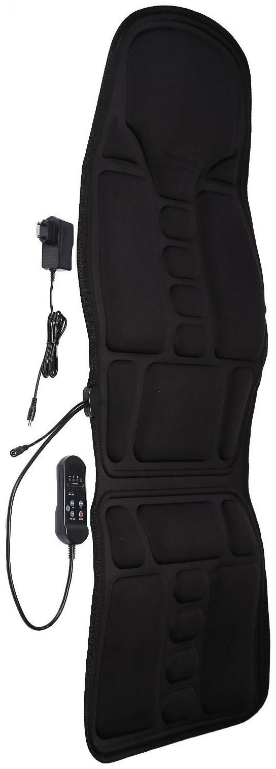 Массажная накидка для спины Luazon LEM-22, таймер 15/30 мин, 8 видов массажа, 220/12В