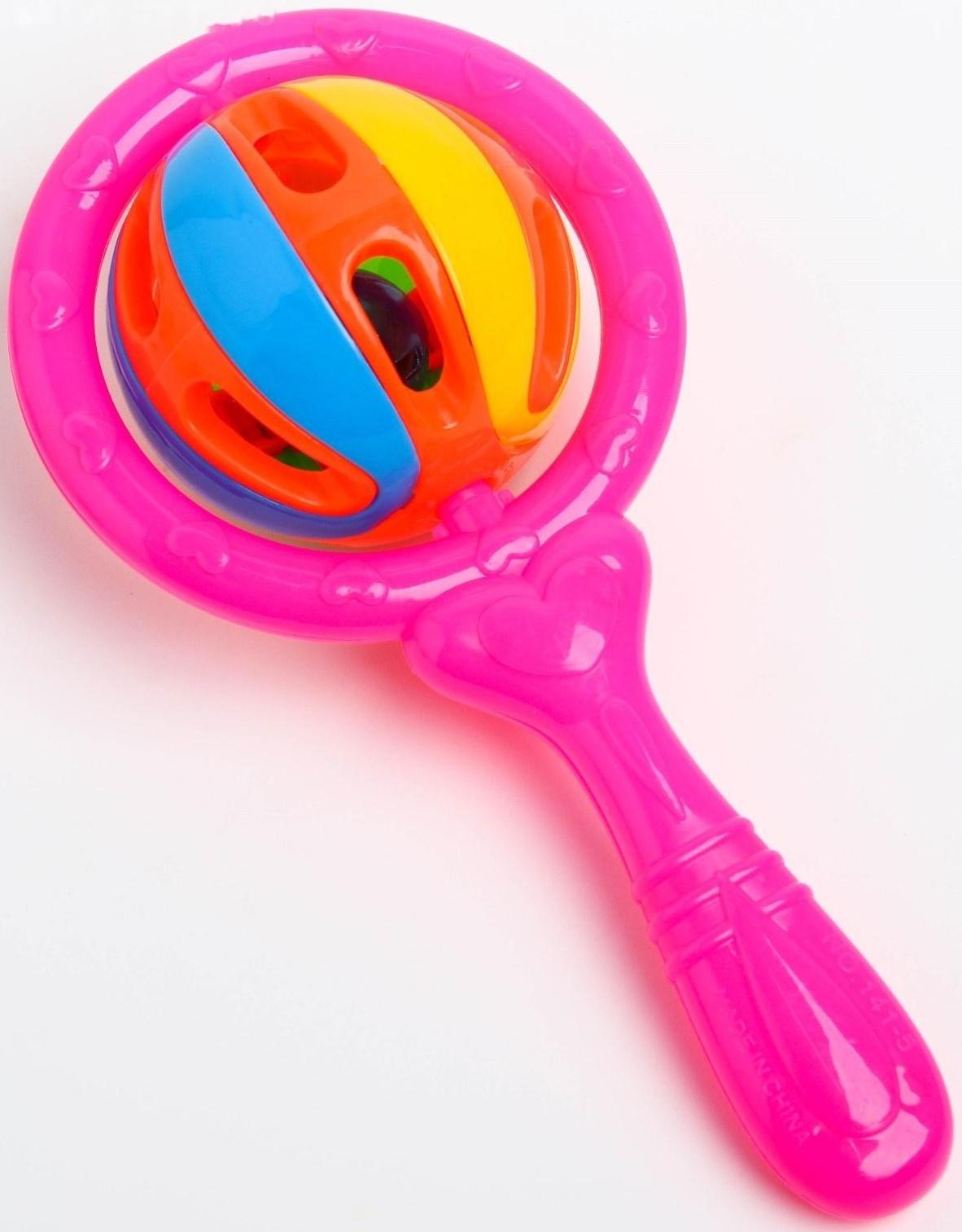 Погремушка «Яркий маракас», цвет МИКС