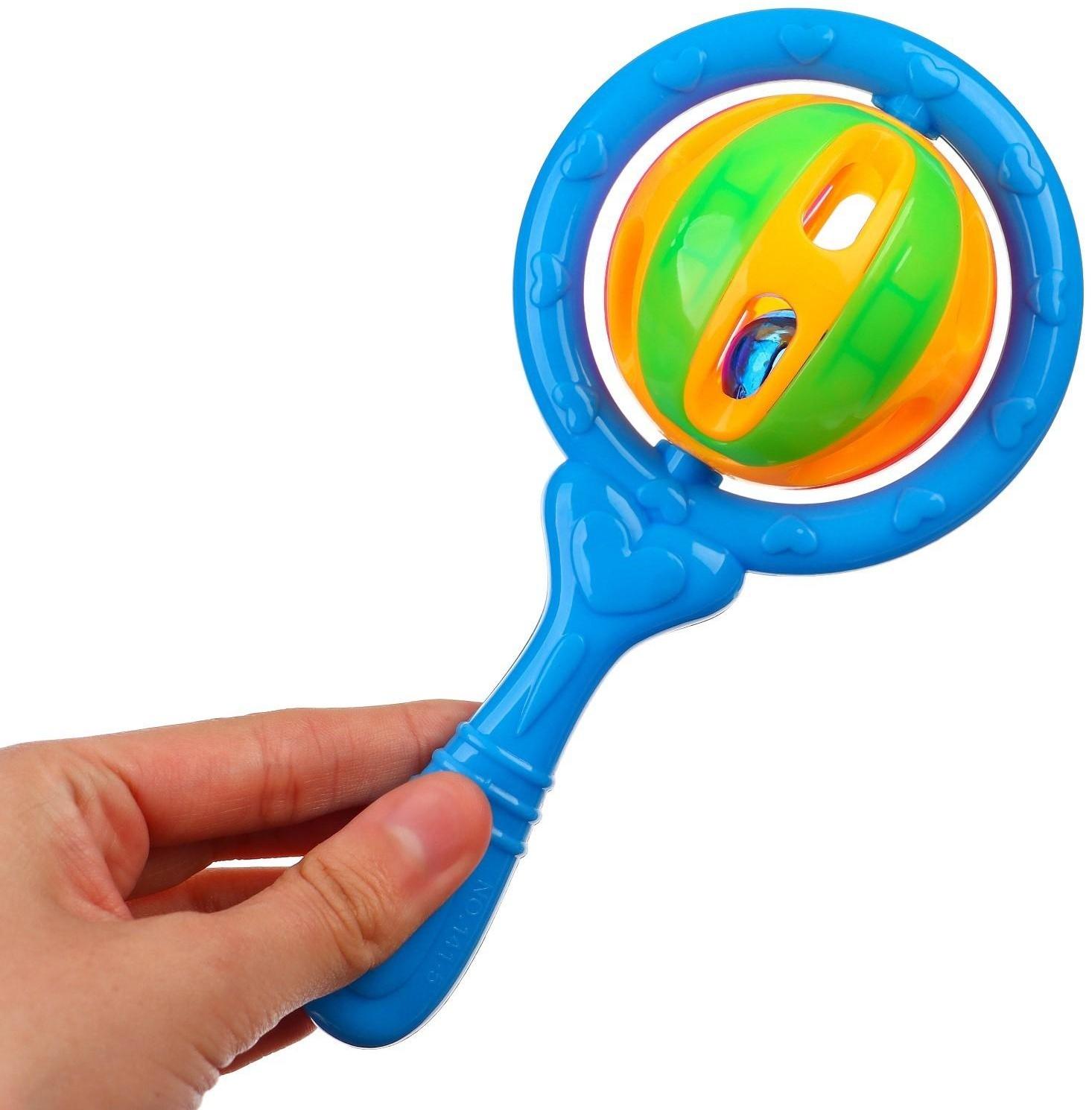 Погремушка «Яркий маракас», цвет МИКС