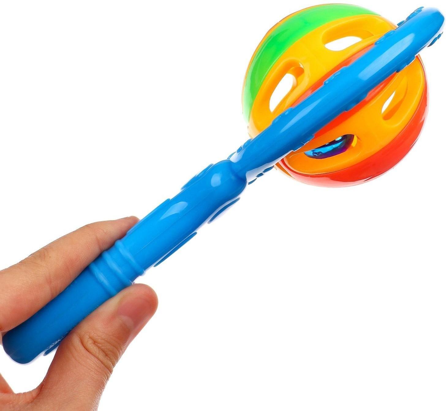 Погремушка «Яркий маракас», цвет МИКС