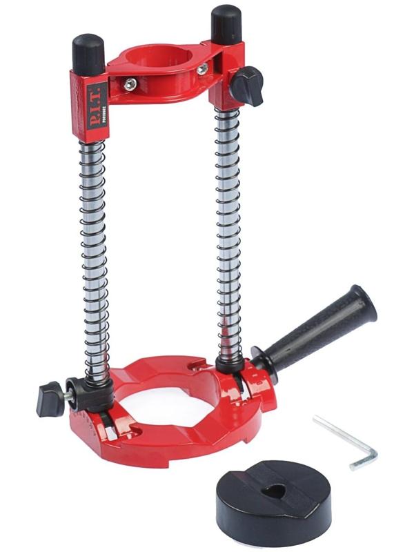 Стойка для дрели P.I.T. P0010002, крепление d=40 мм, регулировка угла и глубины сверления