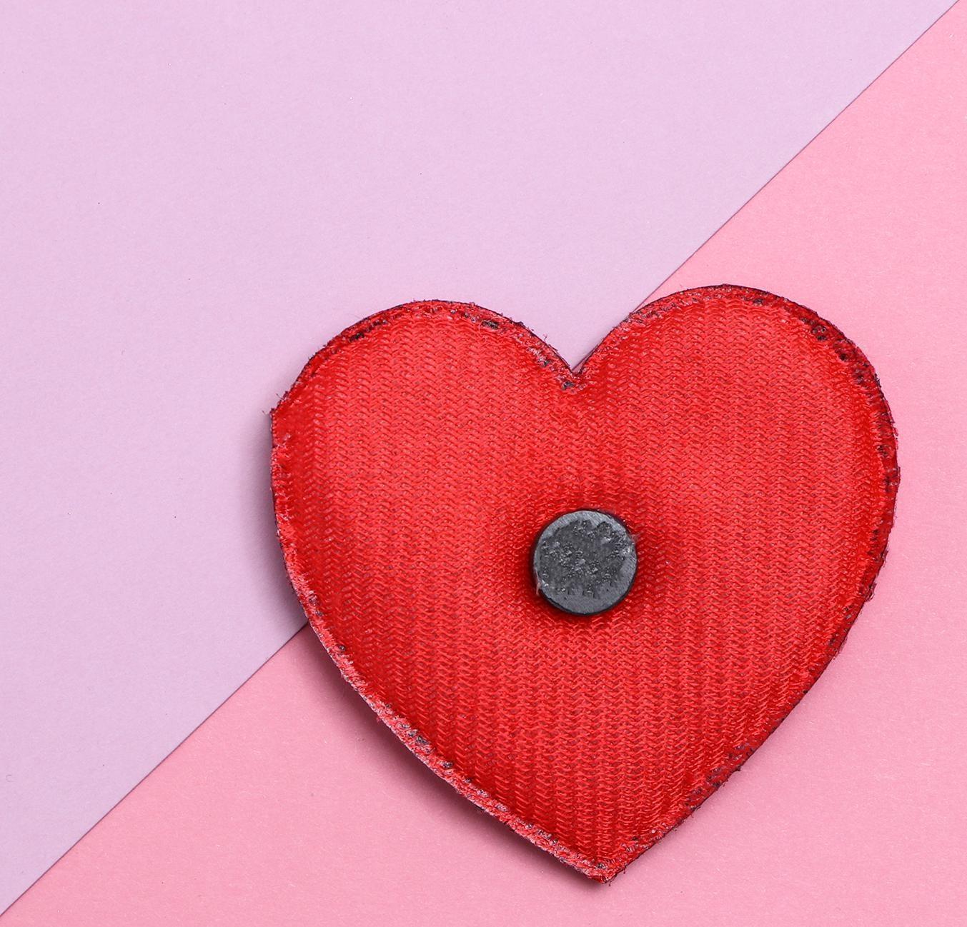 Магнит «Зайка», сердечко