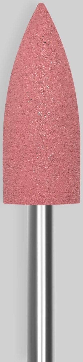 Фреза силиконовая для полировки, средняя, 6 × 16 мм, цвет розовый