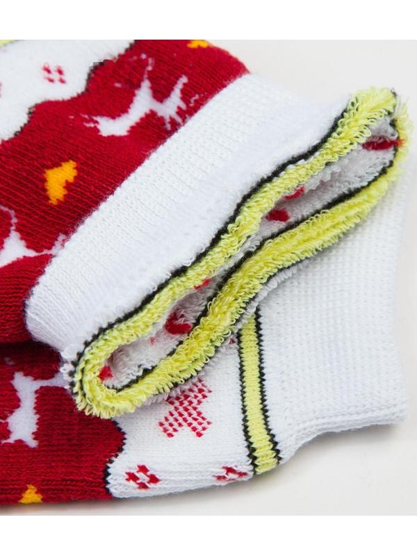 Носки женские махровые «Норвегия», цвет белый, размер 23-25