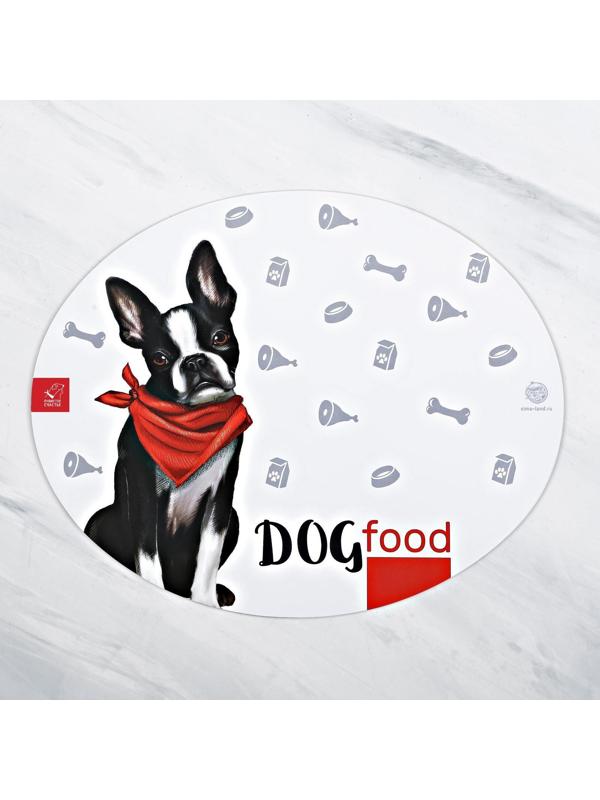 Коврик под миску Dog Food 35х28 см