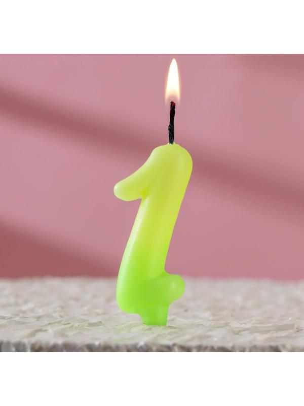 Свеча для торта цифра 