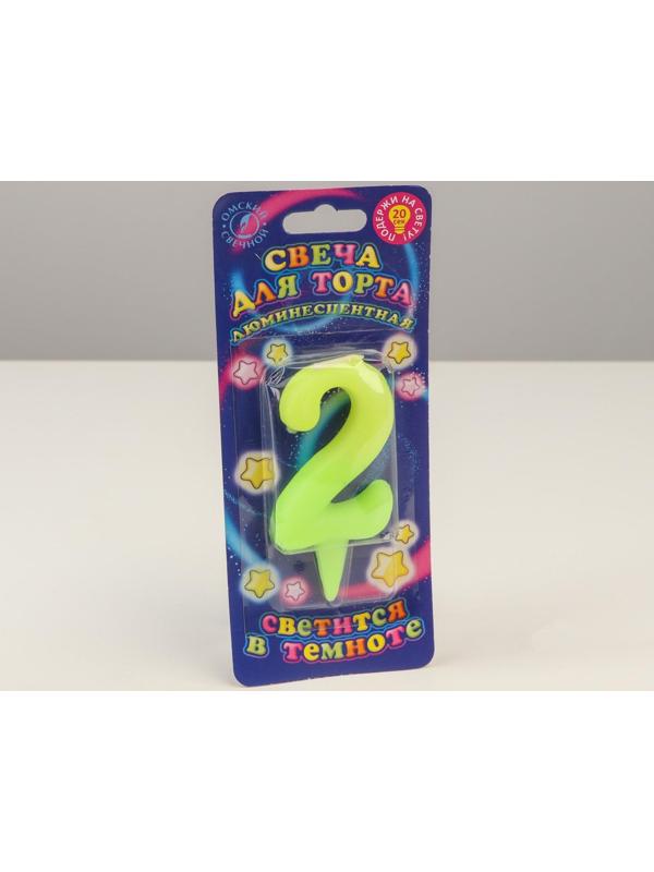 Свеча для торта цифра 