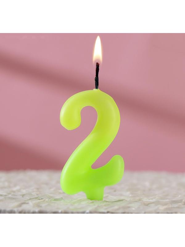 Свеча для торта цифра 