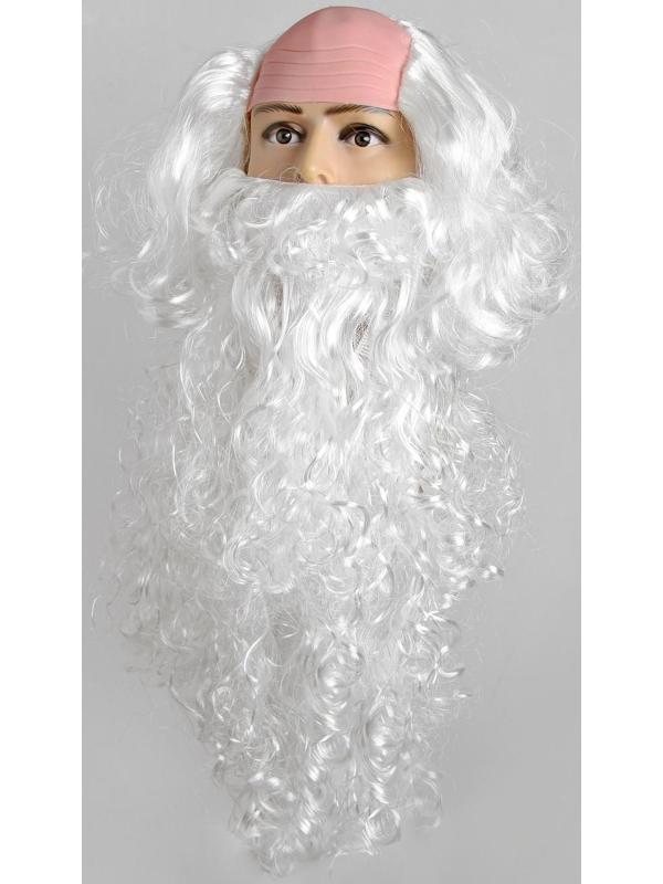 Набор Деда Мороза: борода, парик