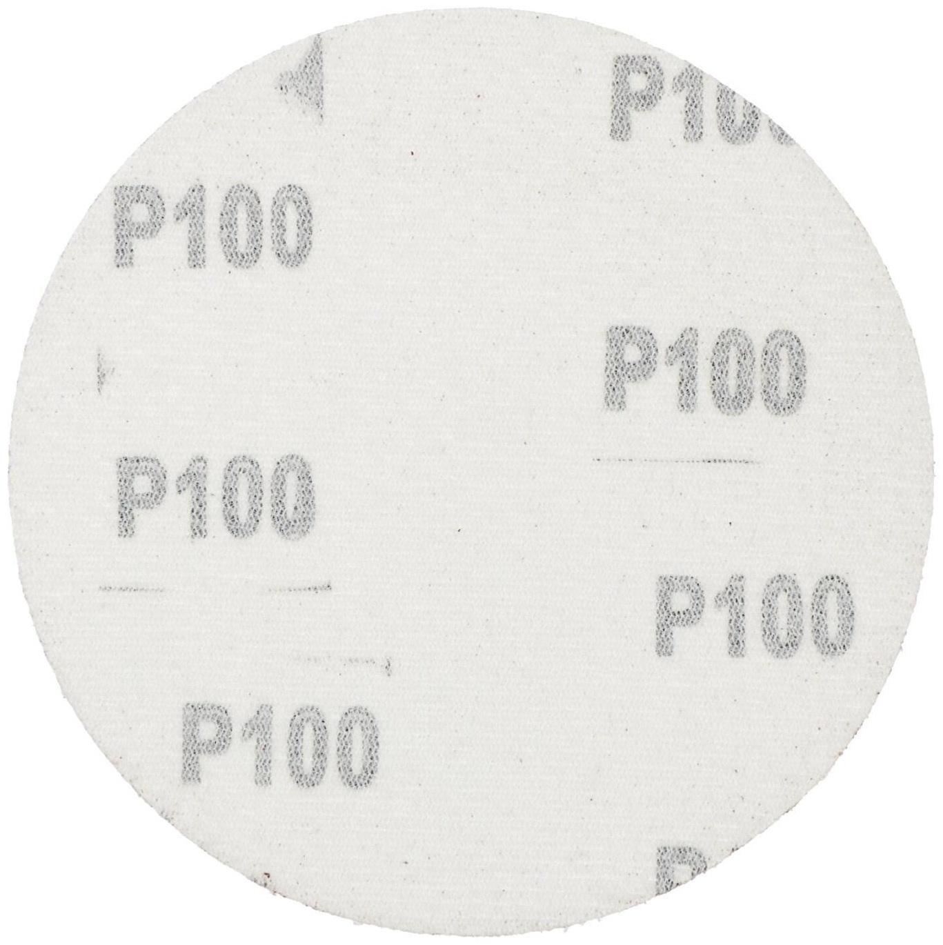 Круг абразивный шлифовальный под липучку ON 19-05-004, 125 мм, Р100, 10 шт.