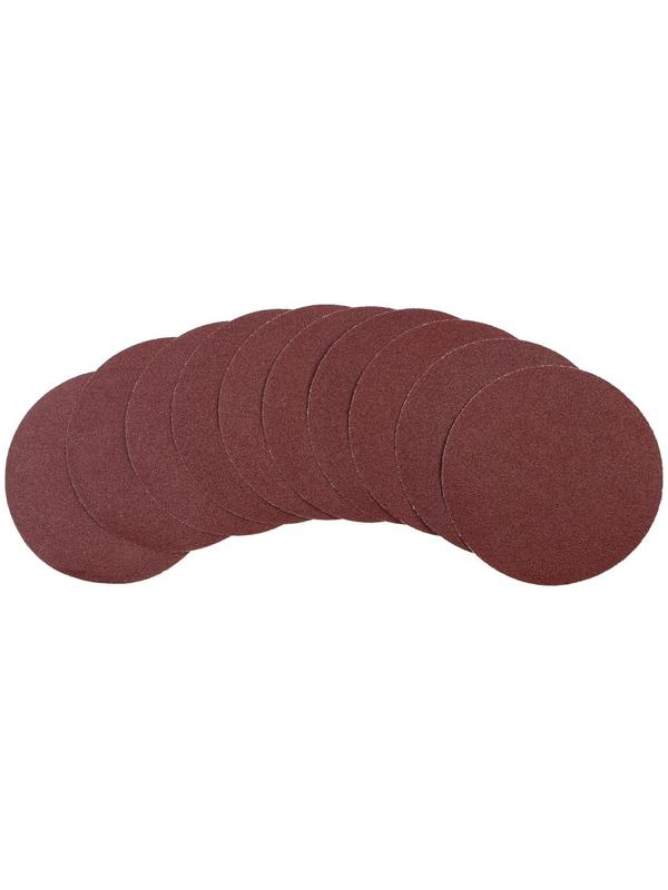 Круг абразивный шлифовальный под липучку ON 19-05-004, 125 мм, Р100, 10 шт.