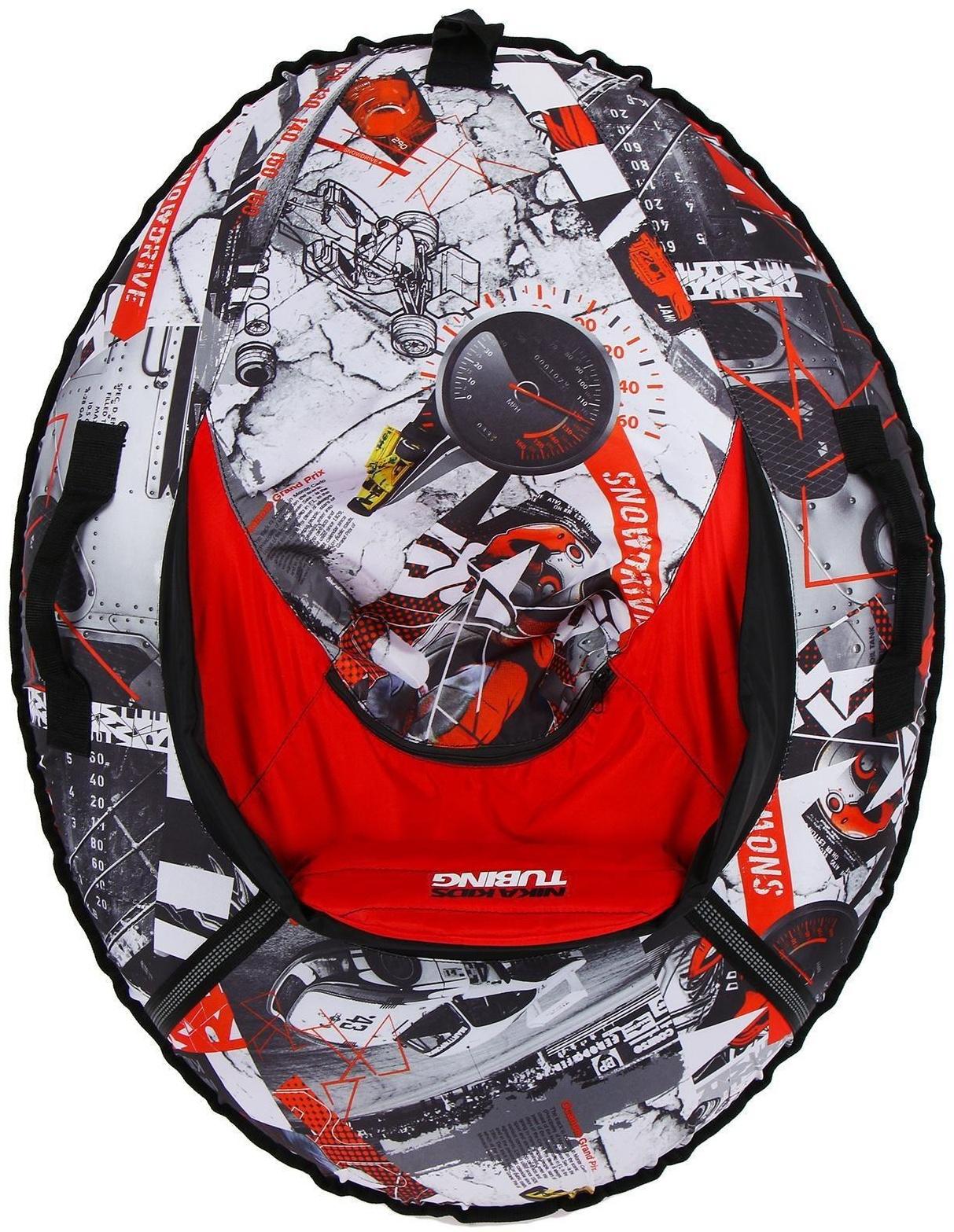 Тюбинг-ватрушка Nika Kids Extreme, ТБМ1/Э2, диаметр чехла 85 х 103 см, тент/оксфорд