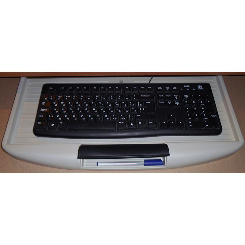 Организатор рабочего места MON_Полка под клавиатуру ПК48 пластик сер.