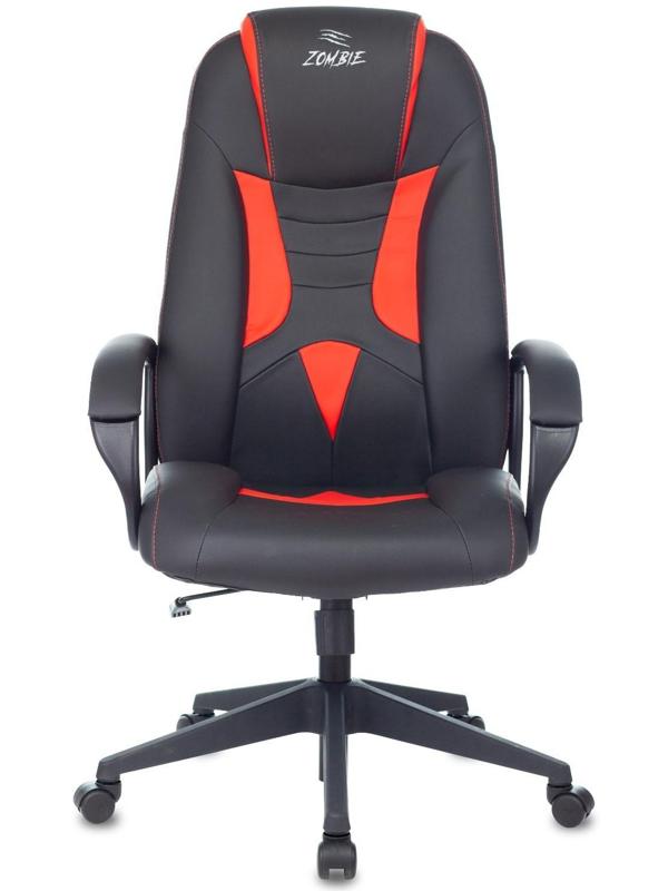 Кресло игровое  ZOMBIE 8 RED черный/красный, экокожа