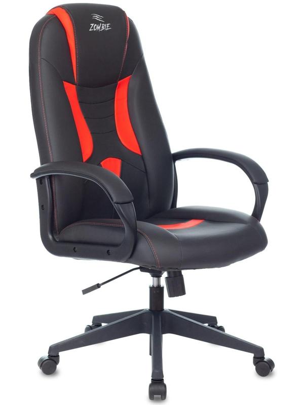 Кресло игровое  ZOMBIE 8 RED черный/красный, экокожа