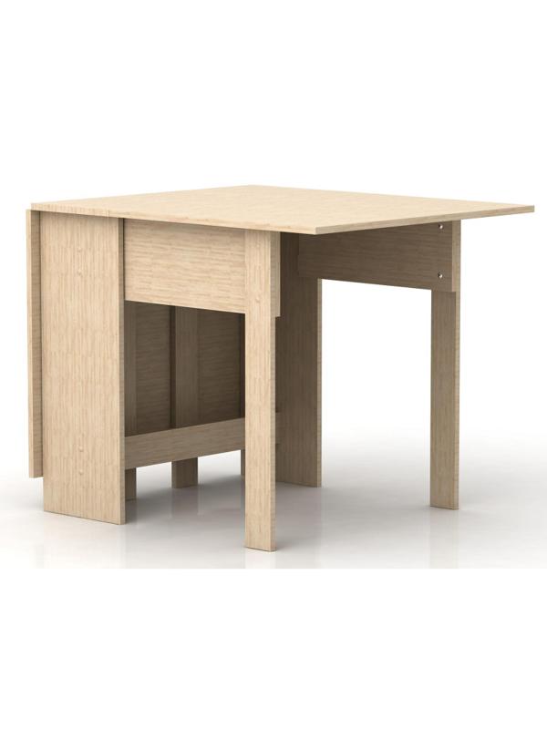 Стол обеденный N_стол-книжка Д-257 ЛДСП дуб молочный