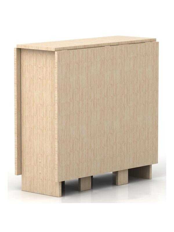 Стол обеденный N_стол-книжка Д-257 ЛДСП дуб молочный