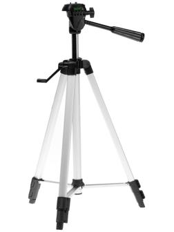 Штатив LuazON напольный, регулирование высоты 52-145 см, черно-серый