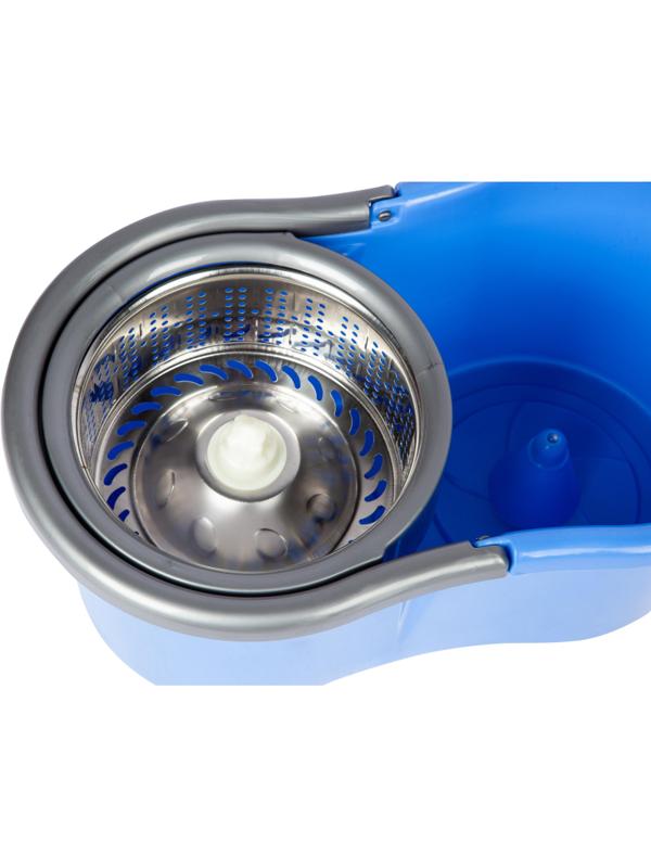 Комплект для уборки ведро+корзина+рукоятка+основа швабры+2 насадки HD1023